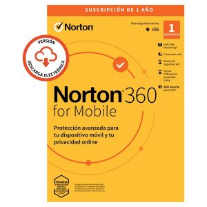 ÷ Norton 360 mobile portugues 1 user 1 device 12mo box