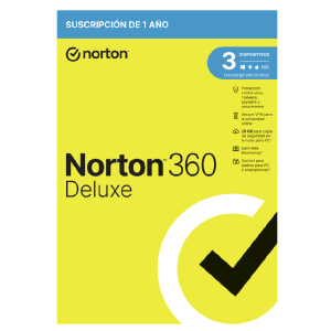 ÷ Norton 360 deluxe 25gb es 1 user 3 device 1 a?o **l. electronica