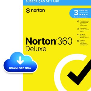 ÷ Norton 360 deluxe 25gb 1 user 3 device 1year portugues **l. electronica