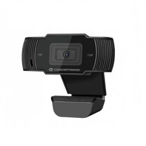 ÷ Webcam hd conceptronic amdis 1080p interpolado usb 3.6mm 30fps angulo vision 68? microfono integrado