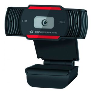 ÷ Webcam fhd conceptronic amdis04 1080p usb foco fijo 3.6mm 30 fps angulo vision 65? microfono integra