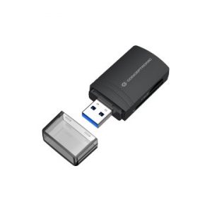 ÷ Card reader externo conceptronic bian06b usb 3.0 sd/sdhc/sdxc microsd/tflash