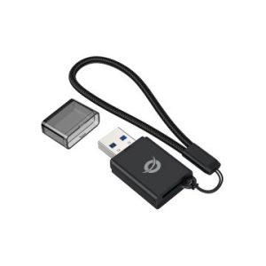 ÷ Card reader externo conceptronic bian07b usb 3.0 microsd/tflash