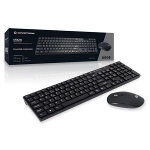 ÷ Teclado y mouse conceptronic wireless orazio portugues