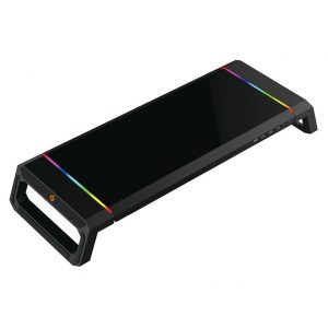 ÷ Stand de sobremesa para 1 pantallas conceptronic para 1 pantalla elevador gaming ergonomico hub usb