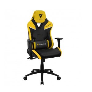 ÷ Silla gamer thunderx3 tc5 dise?o gaming profesional negra con detalles en amarillo sistema air repos
