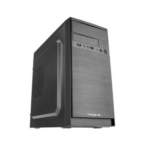 ÷ Caja microatx tacens anima ac4 usb3.0 usb2.0 full black ssd sin fuente de alimentacion