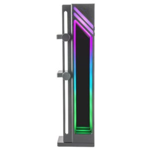 ÷ Soporte para vga universal mars gaming mcagcb de aluminio color negro base magnetica antideslizante
