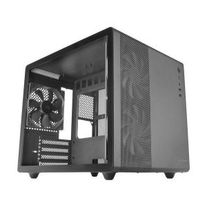 ÷ Caja microatx cube gaming mars gaming mcm pro black frontal mesh dise?o cube 3xventiladores 120mm rg