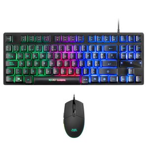 ÷ Teclado y mouse mars gaming mcptkl teclado de formato reducido tkl rgb brathing & flow mouse 32