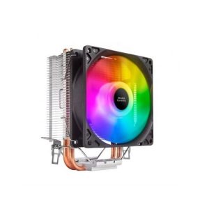 ÷ Ventilador con disipador para cpu mars gaming mcpu argb aluminio con base de cobre 2 heatpipes hct t