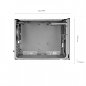÷ Caja microatx mars gaming mcxps cristal templado mesh gpu 280-360mm 1x3.5 2x2.5 blanco