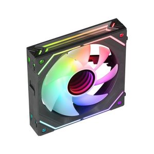 ÷ Ventilador interno arg dinamico mars gaming mf-linkfinity black modulares pwm 120mm 360? ventilador