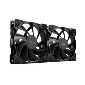 ÷ Kit 2xventilador interno mars gaming mf-prox2 black ultra silenciosos fdb bearing antivibraci?n