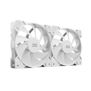 ÷ Kit 2xventilador interno mars gaming mf-prox2 white ultra silenciosos fdb bearing antivibraci?n