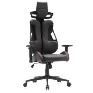 ÷ Silla ergonomica mars gaming  mgcelitebr cuero pu piston de gas clase 4 mas 150kg negro costuras roj