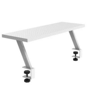 ÷ Soporte elevador para monitor mars gaming mgds eleva 17cm fibra de carbono 60x20cm blanco