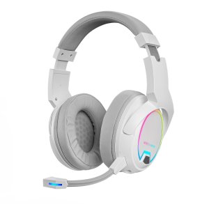 ÷ Headset wireless mars gaming mhw100 white 2.4gpro cancelacion de ruido activa enc + pasiva drivers 5