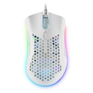 ÷ Mouse mars gaming rgb mmex dise?o hive white 32kdpi pixart 3389pro switch superficie perforada ilumi