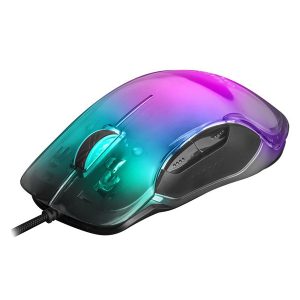 ÷ Mouse mars gaming rgb mmglow black 12800dpi iluminacion total chroma-glow con cuerpo acabado en espe