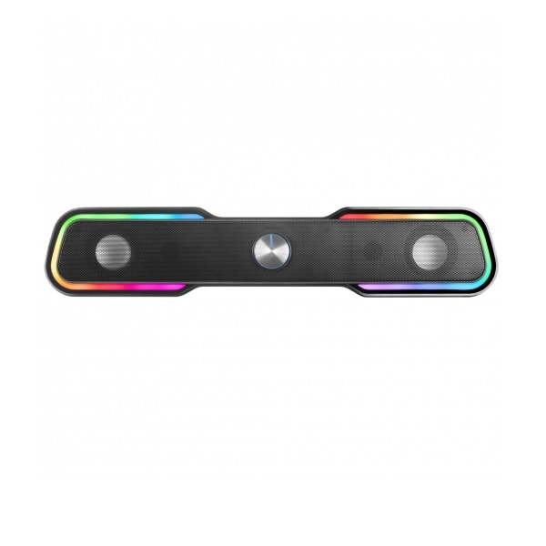 ÷ Barra de sonido bluetooth mars gaming msbx black 10w rms iluminacion rgb dinamico procesador dsp