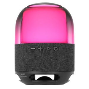 ÷ Altavoz bluetooth portable mars gaming msflow negro 15w deepbass bt microsd rgb 360 bat 6h