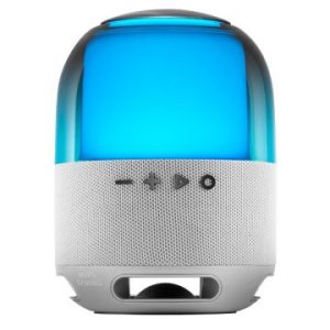÷ Altavoz bluetooth portable mars gaming msfloww gris 15w deepbass bt microsd rgb 360 bat 6h