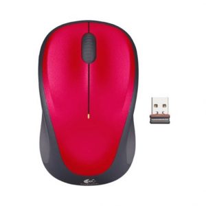 ÷ Mouse logitech wireless m235 red, nano receptor p/n:910-002496