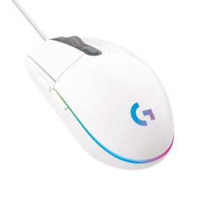 ÷ Mouse logitech g203 lightsync rgb 8000dpi 6 botones color blanco