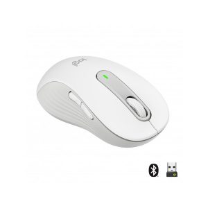 ÷ Mouse logitech wireless signature m650l tama?o grande blanco crudo p/n: 910-006240