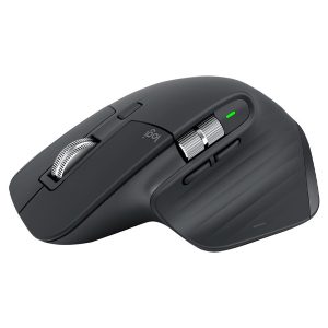 ÷ Mouse logitech wireless y bluetooth mx master 3s laser 2.4 ghz unifying y bluetooth grafito p/n:910-