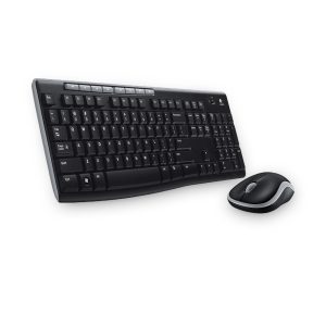 ÷ Teclado y mouse logitech wireless mk270 ruso