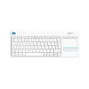 ÷ Teclado logitech wireless k400 white plus touch pad us int'l p/n:920-007146