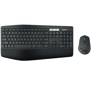 ÷ Teclado y mouse logitech wireless mk850 bluetooth negro 920-008228