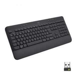 ÷ Teclado logitech bluetooth k650 signature graphite 920-010917