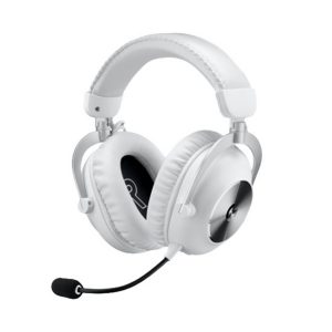 ÷ Headset logitech wireless gaming pro x 2 lightspeed white p/n: 981-001269