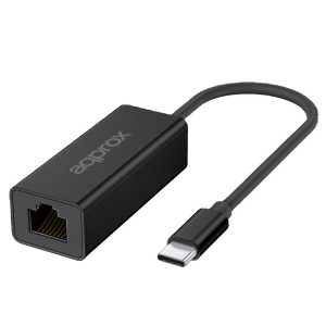 ÷ Adaptador de red 2.5gb rj45 a usb type c approx appc57