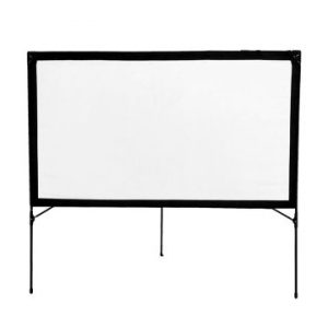 ÷ Pantalla mural portatil approx 77 183x102 cm marco plegable proyeccion de doble cara bolsa de trans"