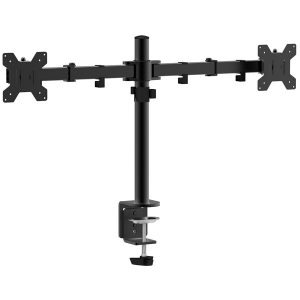 ÷ Soporte de mesa approx appsmd02 para 2 pantallas approx appsmd02 de 10 - 27" brazos con 2 codos y s"