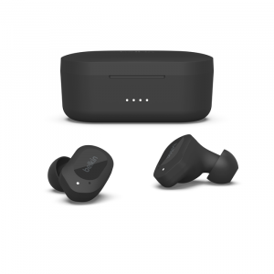 ÷ Auricular intrauditivo bluetooth belkin auc005btbk true wireless soundform play black