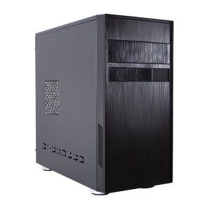 ÷ Caja microatx coolbox m670 black fuente incluida basic500-gr balck