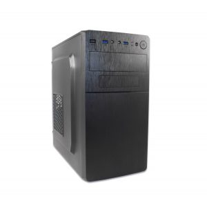 ÷ Caja microatx coolbox mpc-28 black con fuente incluida ep500