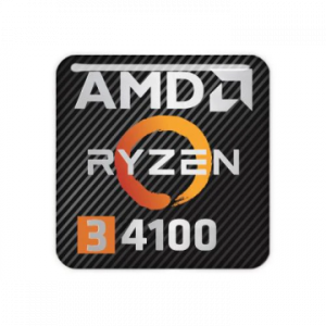 ÷ Cpu amd am4 ryzen 3 4100 3.8ghz - 4.0ghz 4 core 3mb 4mb cache 64bit 65wat box (sin gpu)