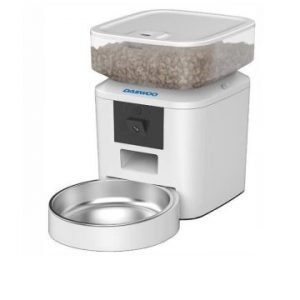 ÷ Alimentador de mascotas automatico daewoo d-qq039-2l camara fhd bateria capacidad 2l wifi compatible