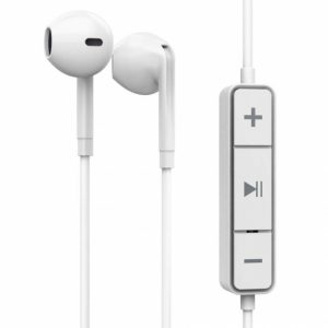 ÷ Auricular intrauditivo bluetooth energy sistem style 1 snow , micro integrado control talk bt 5.1