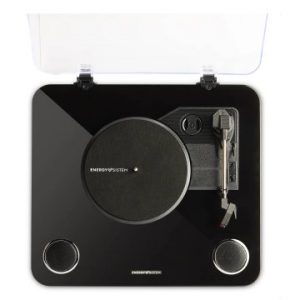 ÷ Tocadiscos bluetooth energy sistem blackspin altavoces 5w 33-45-78 rpm bt rca digitalizacion en usb