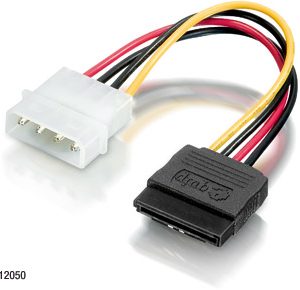 ÷ Cable alimentacion sata equip ( molex a sata) 112050