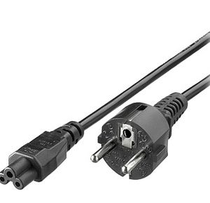 ÷ Cable alimentacion trebol equip 1,8m (portatiles-nucs) 112150
