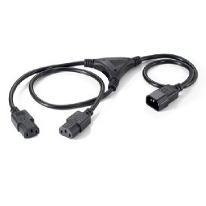 ÷ Cable alimentacion equip iec macho a 2 iec hembra 1.8m 112210