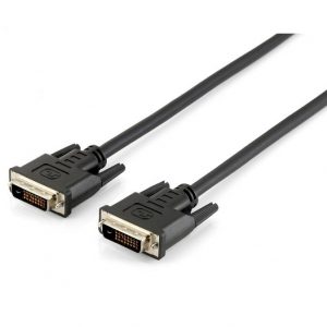 ÷ Cable dvi equip dual link macho - macho 3m con ferritas (dvi-d) 118933